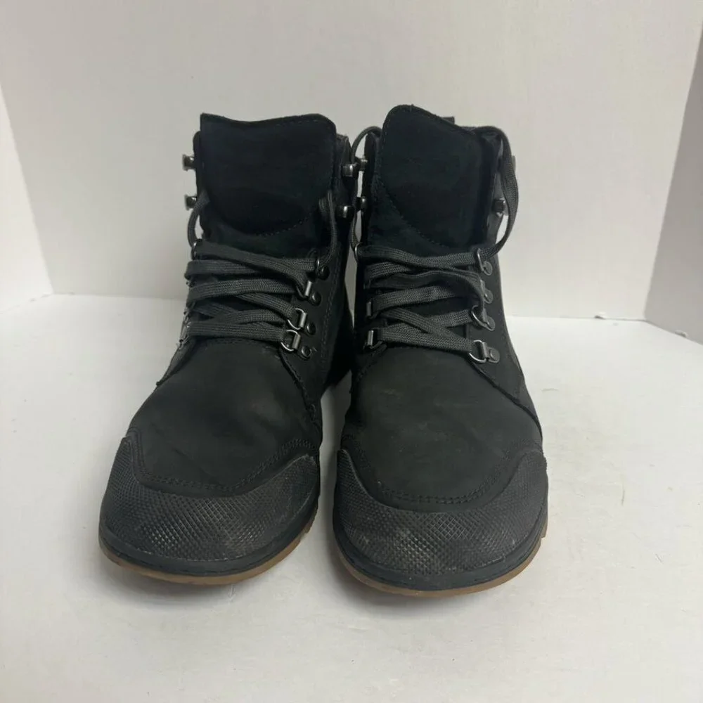 Sorel Mens Ankeny II Mid OD Waterproof Boot Black Size 9 M